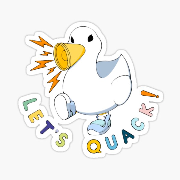 Aperçu de l'œuvre Orateur Quack! créée et vendue par KLSary.