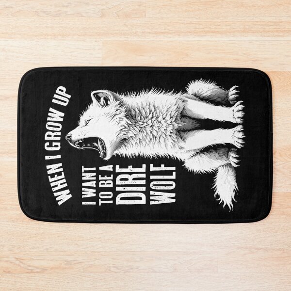 Item preview, Dire Wolf When I Grow Up Wolves Lover Cute Cub Howl Return designed and sold by GrandeDuc.