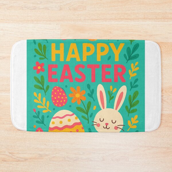 Item preview, Easter, holiday, happy Easter, rabbit, egg, cheerful, colours, colourful, funny  designed and sold by B-M-Store.