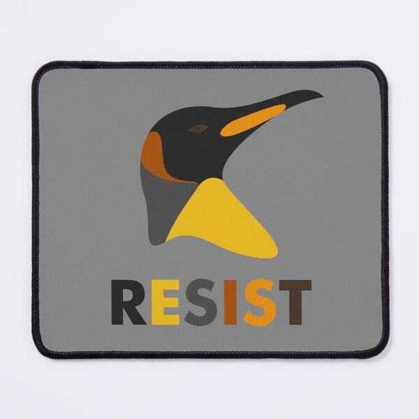 Item preview, Flippers Up! Funny Penguin Protest Design – Resist Tariffs, Political Satire, Cute Activist Animal. designed and sold by artworkathome.