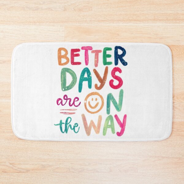 Item preview, Better Days Are On The Way - Boho Hippie Positive Vibes Design designed and sold by Colorful-Garden.