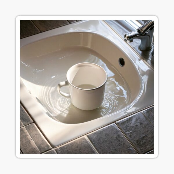 Item preview, Silence in the Sink designed and sold by AleTot.