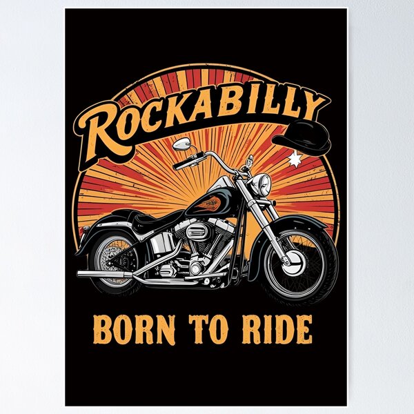 Item preview, Born to ride designed and sold by whatthefoxsays.