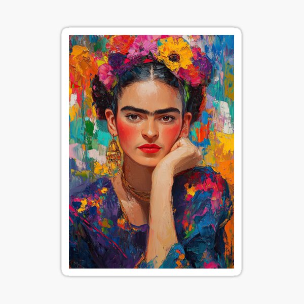 Item preview, Frida Kahlo - Blossoming designed and sold by ArtHouseNiklas.