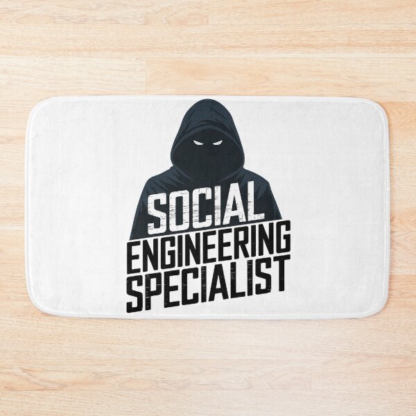 Item preview, Social Engineering Specialist Hacker Hoodie Cybersecurity Red Team Design designed and sold by pixelpopplanet.