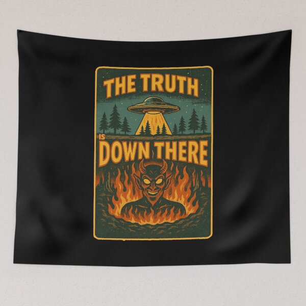Item preview, The Truth Is Down There — Infernal Disclosure designed and sold by sekrecja.