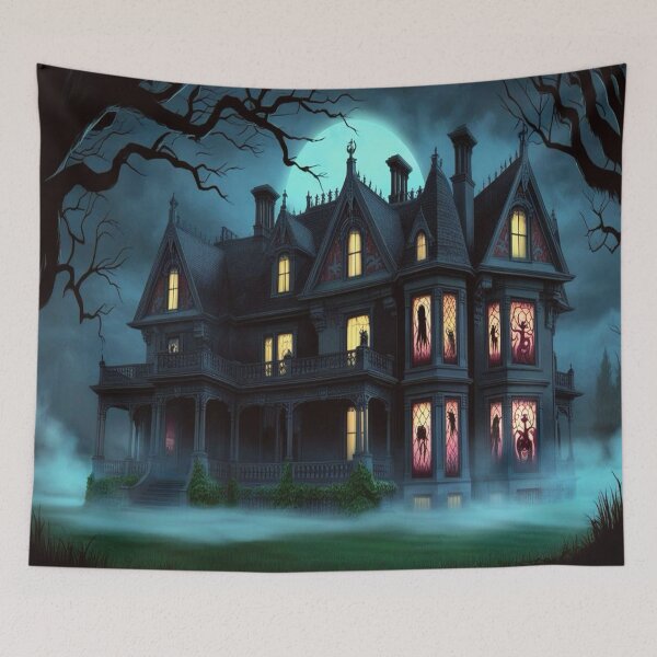 Item preview, Lifestyle Hub: Haunted Victorian Mansion designed and sold by M&M Lifestyle Hub.