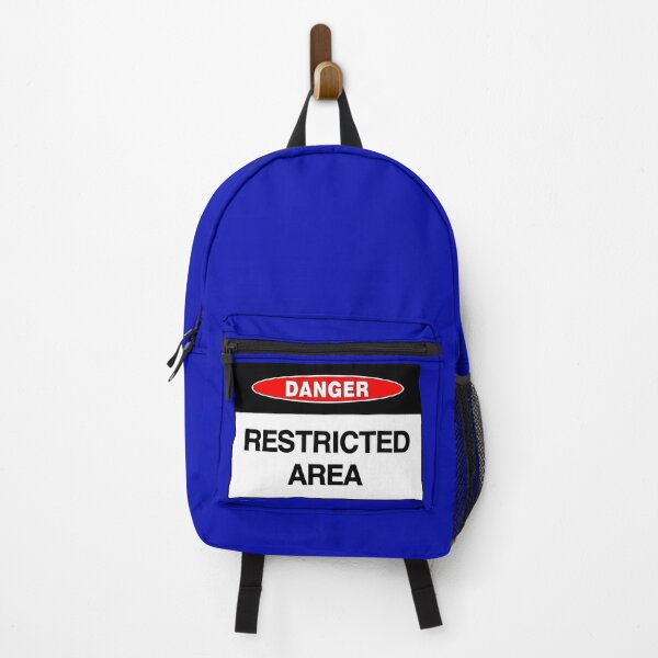 Item preview, Danger Sign: Restricted Area, Security, Warning, Safety  designed and sold by AASparksDesigns.