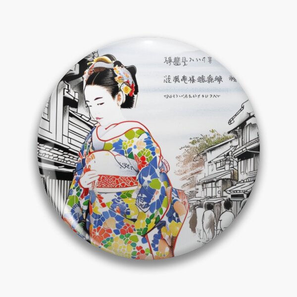 Item preview, Japanese Geisha in Kyoto designed and sold by pinkish-petals.