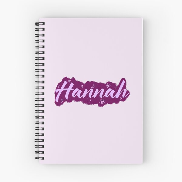 Item preview, Hannah sticker - name Hannah - purple and lilac designed and sold by marlenaki.