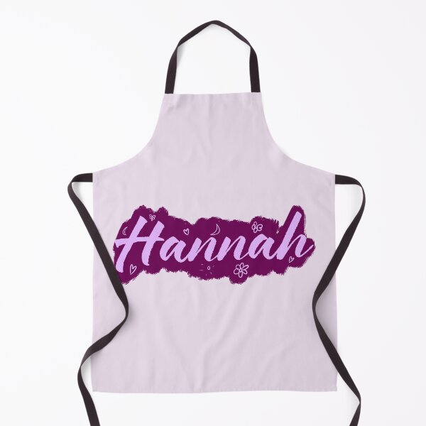 Item preview, Hannah sticker - name Hannah - purple and lilac designed and sold by marlenaki.