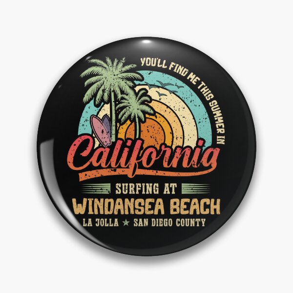 Item preview, Surf Windansea Beach Surfing La Jolla San Diego California designed and sold by eclecTEEq.