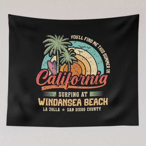 Item preview, Surf Windansea Beach Surfing La Jolla San Diego California designed and sold by eclecTEEq.