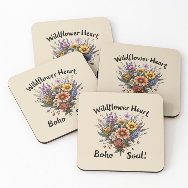 Item preview, Wildflower Heart, Boho Soul! designed and sold by exclusivebucket.