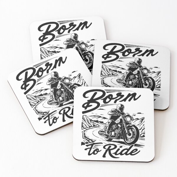 Item preview, Born to ride designed and sold by whatthefoxsays.