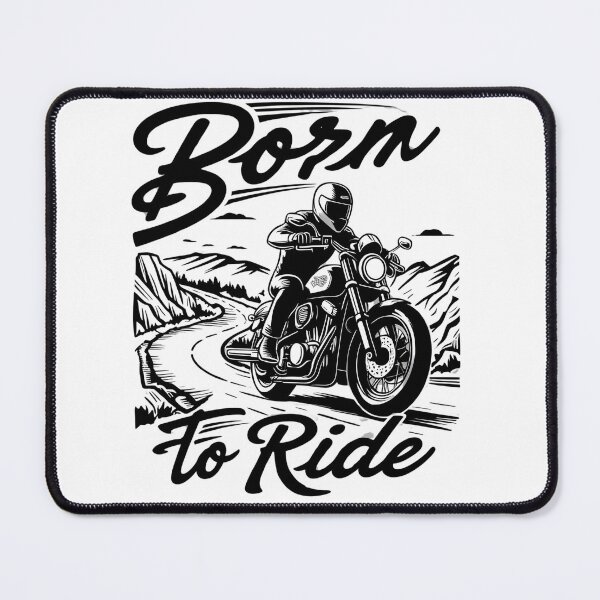 Item preview, Born to ride designed and sold by whatthefoxsays.