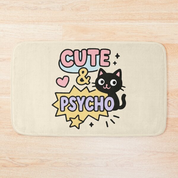 Item preview, Purrfectly Psycho Kitty designed and sold by zzz888.