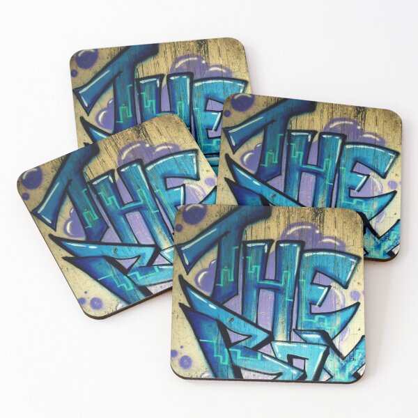 Item preview, Colorful Graffiti Letters on an Old Building Wall designed and sold by Glam-OOTD.