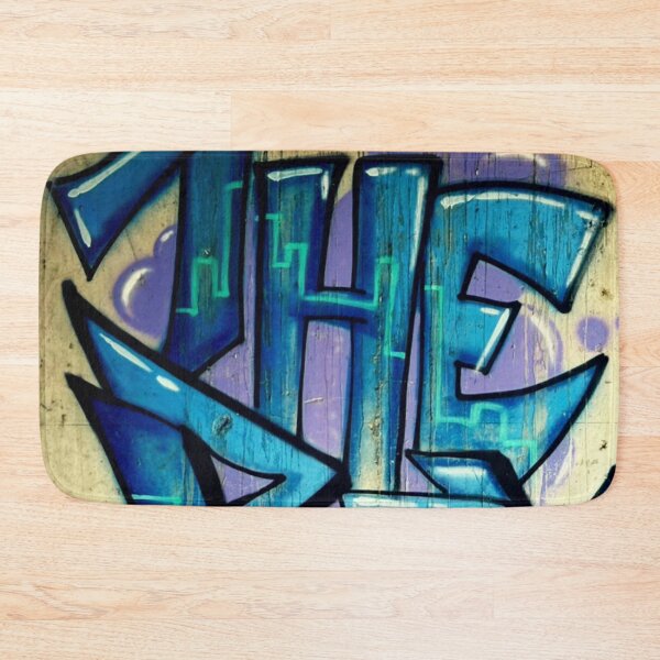 Item preview, Colorful Graffiti Letters on an Old Building Wall designed and sold by Glam-OOTD.