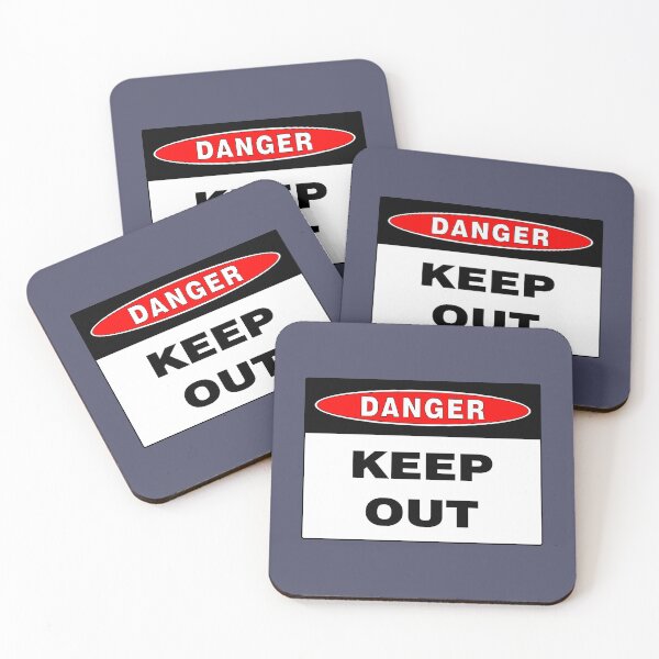 Item preview, Danger Keep Out Sign, Safety, Warning, Hazardous  designed and sold by AASparksDesigns.