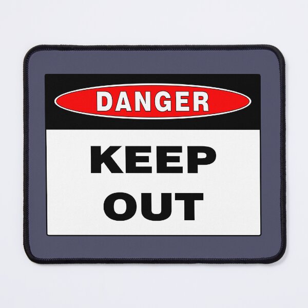 Item preview, Danger Keep Out Sign, Safety, Warning, Hazardous  designed and sold by AASparksDesigns.