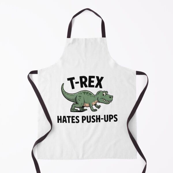 Item preview, Funny T-Rex Hates Push-Ups Dinosaur Gym Workout Humor Design designed and sold by Trend Pixel Co..