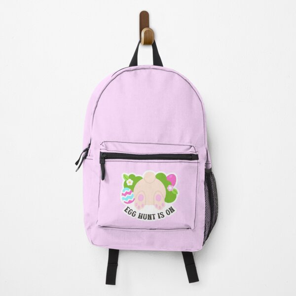 Item preview, Easter Bunny Butt with Egg Hunt Sign and Spring Flowers – Fun Holiday Sticker designed and sold by BubiStudio.