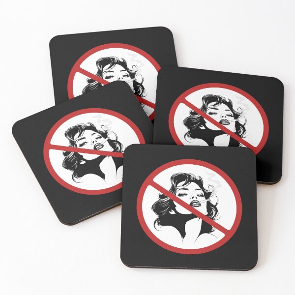 Item preview, Prohibited Sign, Woman Smoking Sign, No Smoking, Hazard  designed and sold by AASparksDesigns.