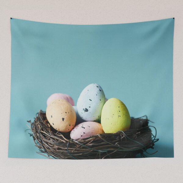 Item preview, Colorful Spring Easter Eggs Nest designed and sold by asun5.