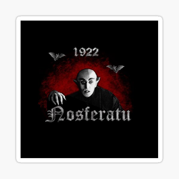 "Nosferatu" Sticker by ValentinaHramov | Redbubble