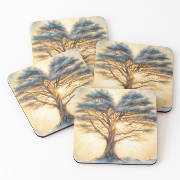 Item preview, Winter Sunrise Tree designed and sold by CalmnessbyChoice.