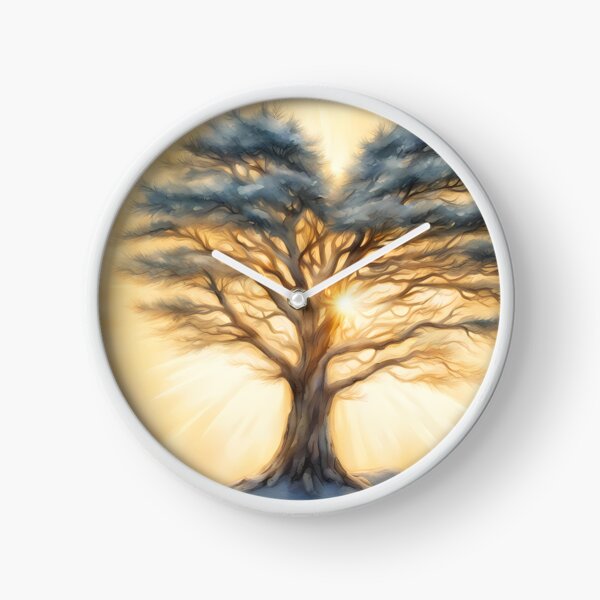 Item preview, Winter Sunrise Tree designed and sold by BookCovered.