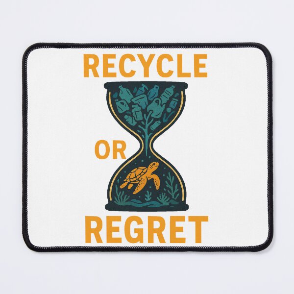 Item preview, Recycle or regret designed and sold by Mjonkey.