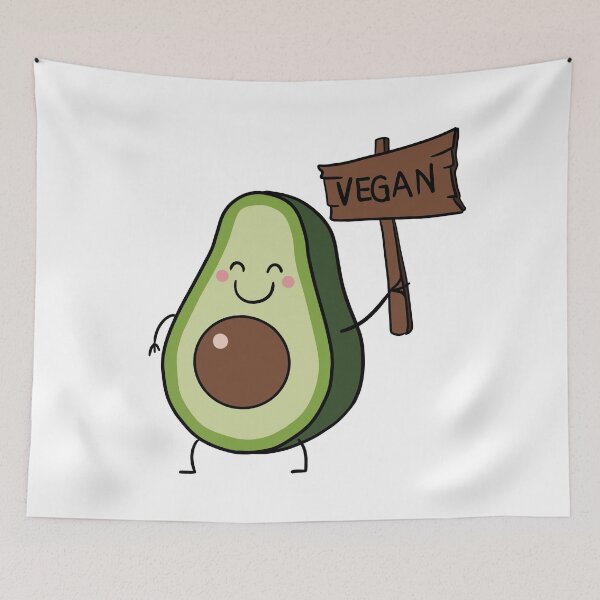 Item preview, Vegan Avocado designed and sold by Kittykannibal.