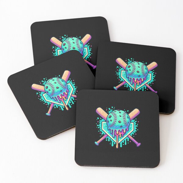 Item preview, Baseball Home Plate Drip Boys Mint Chocolate Chip Spinkle designed and sold by diyoor.