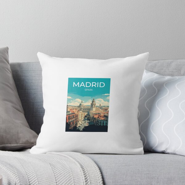 Item preview, Madrid City Sticker  Spain Travel  designed and sold by TulipaGraphics.