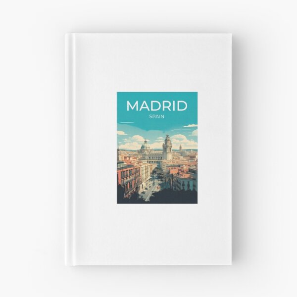 Item preview, Madrid City Sticker  Spain Travel  designed and sold by TulipaGraphics.