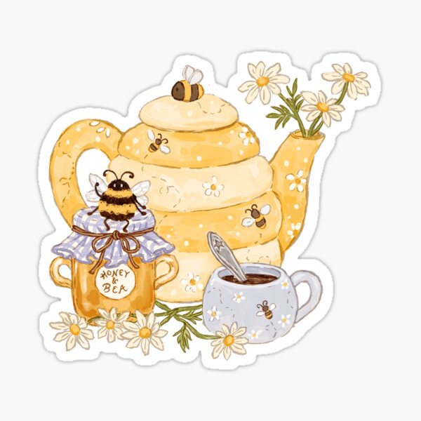 Item preview, Honey and Bea Tea Party designed and sold by hwainio.