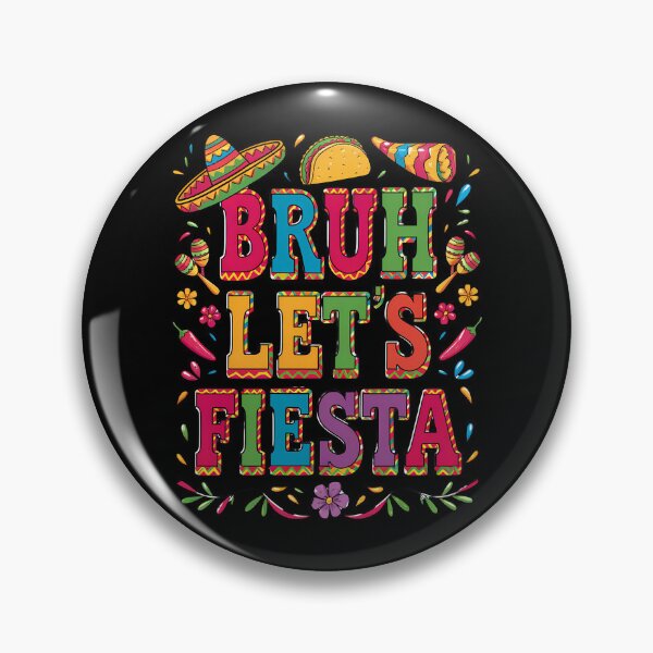 Artikelvorschau, Bruh Lets Fiesta Cinco De Mayo Mexikanische Party Männer Frauen Kinder entworfen und verkauft von facegm.