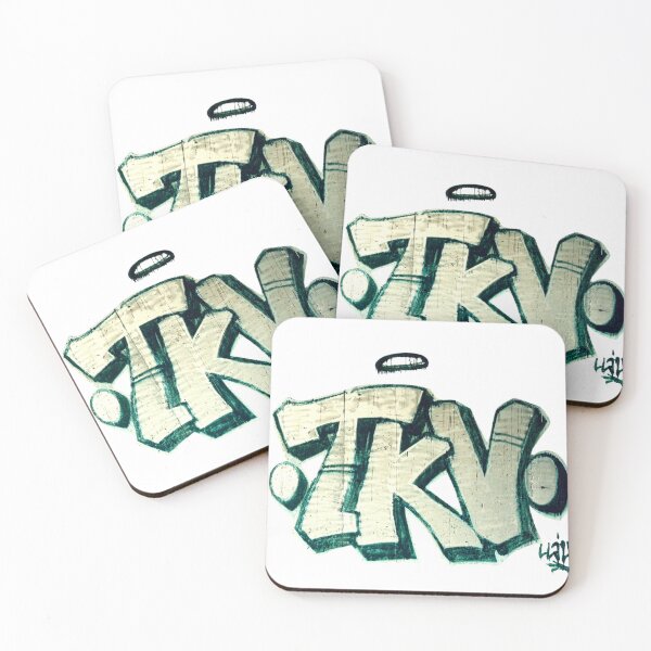 Item preview, Colorful Graffiti Letters on an Old Building Wall designed and sold by Glam-OOTD.