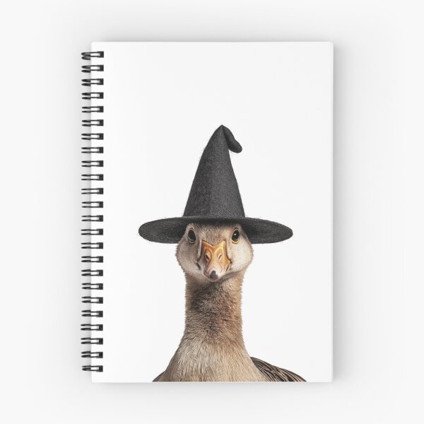 Item preview, Goose Wearing Halloween Witch Hat designed and sold by LazyOwlStore.