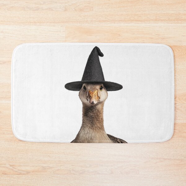 Item preview, Goose Wearing Halloween Witch Hat designed and sold by LazyOwlStore.