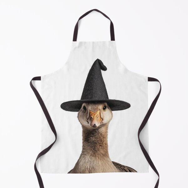 Item preview, Goose Wearing Halloween Witch Hat designed and sold by LazyOwlStore.
