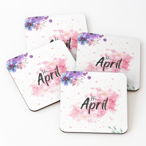 Item preview, April Flowers painting art designed and sold by Desikhanna123.