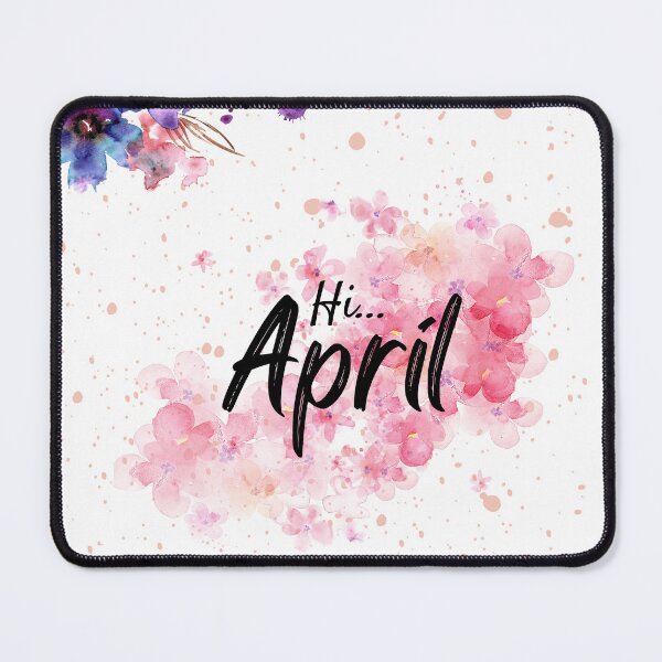 Item preview, April Flowers painting art designed and sold by Desikhanna123.
