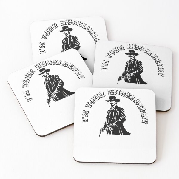 Item preview, I'm Your Huckleberry Tombstone Movie Quote Moustache Smoke designed and sold by JustPOD.