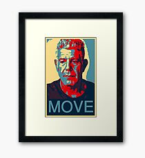Anthony Bourdain famous chef quote Framed Print