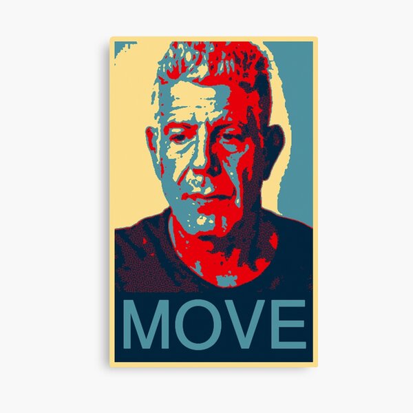Anthony Bourdain Wall Art | Redbubble