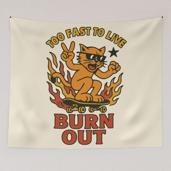 Item preview, Fast Lane Burnout designed and sold by zzz888.