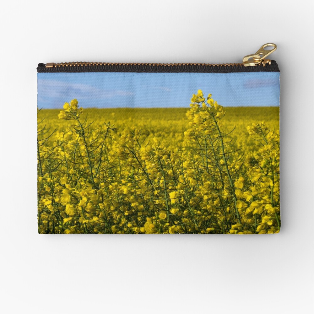 Yellow Zipper Pouch